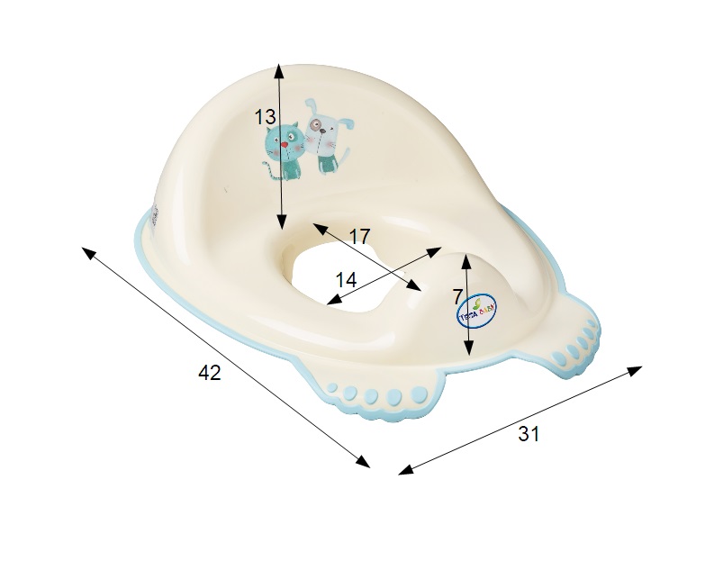 NAKŁADKA ANTYPOŚLIZGOWA NA SEDES SEDESOWA TOALETA Kod producenta MS-016-119