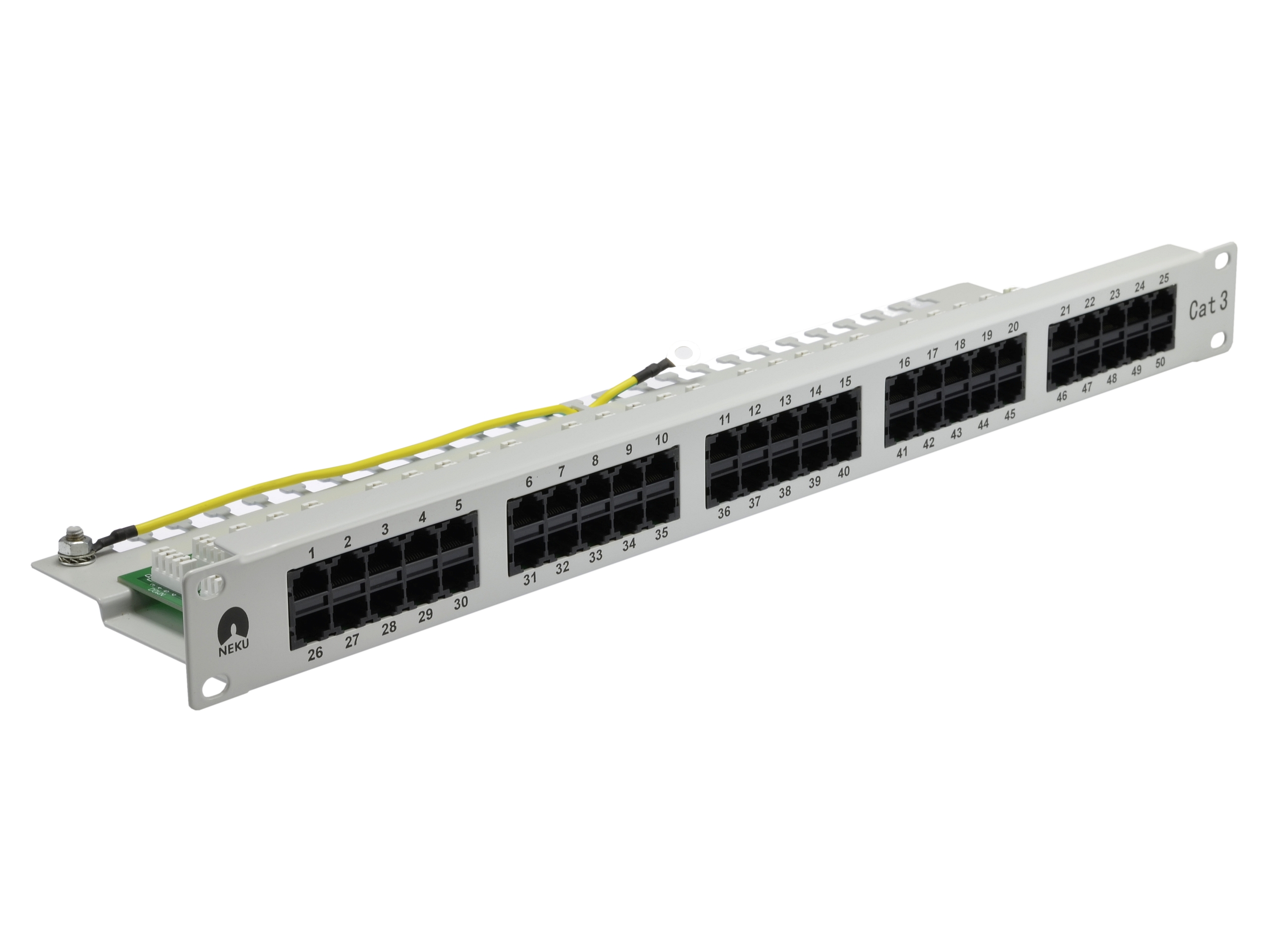 

Neku Patch panel patchpanel telefoniczny Rack 50p