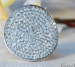 RODOWANY SWAROVSKI PRSTEŇ ROSE. 16 mega