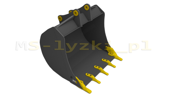 ALP-850-JCB3CX - ЛОЖКА 85 СМ JCB 3CX 4CX-УСИЛЕННАЯ HARDOX 500