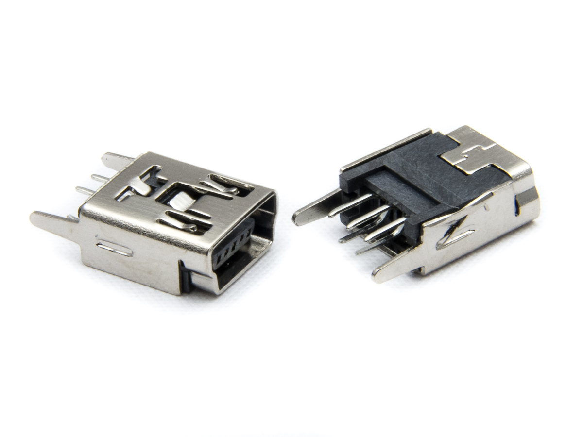 

Gniazdo Mini Usb Typ B 5+4 Pin Dip Kątowe gu27