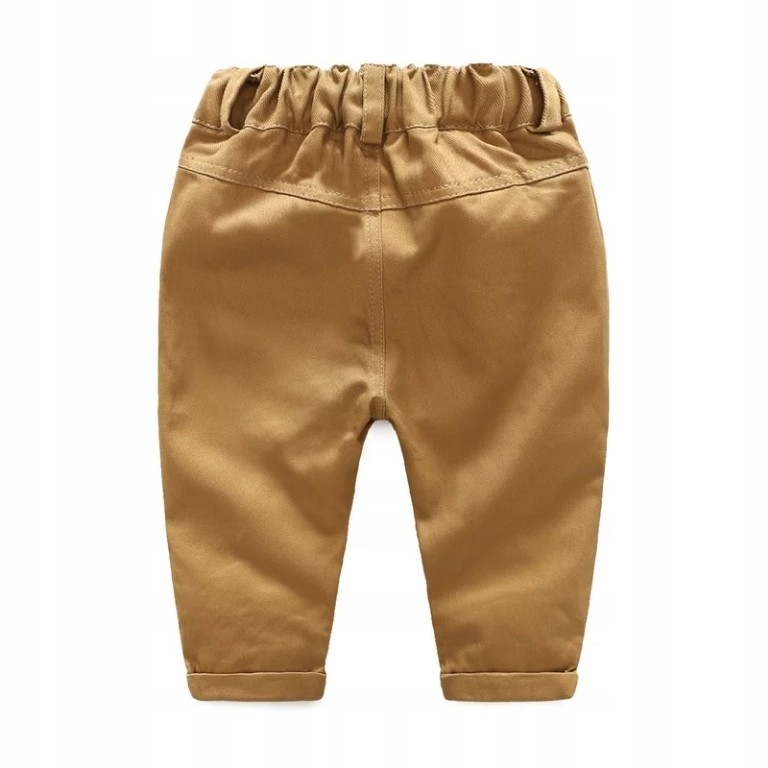 Garnitur koszulobody mucha musztardowe spodnie 68 Rozmiar 68