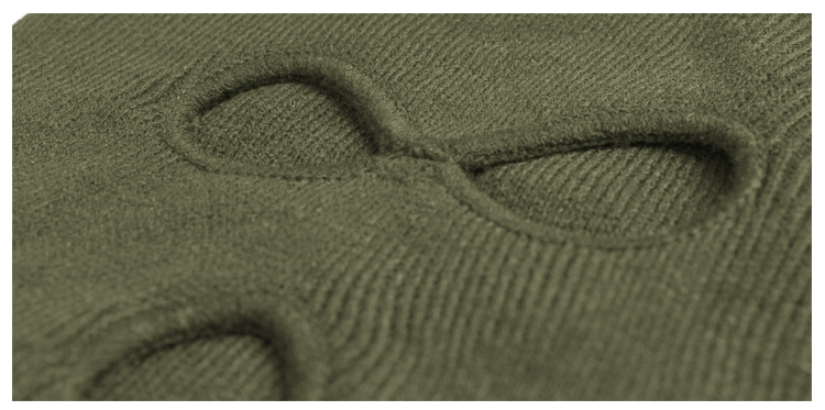 KOMINIARKA ZIMOWA 3 OTWORY CZAPKA BALACLAVA AKRYL MIL-TEC OLIVE Materiał dominujący Akryl