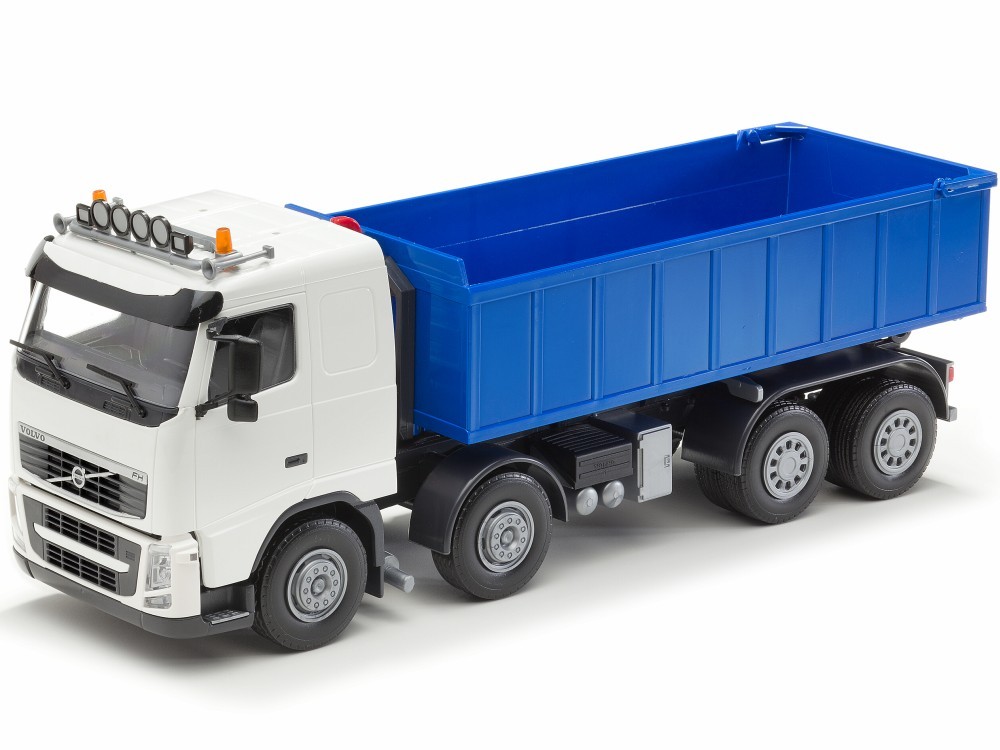 Volvo Fh hákovník bílý s kontejnerem Emek 20752