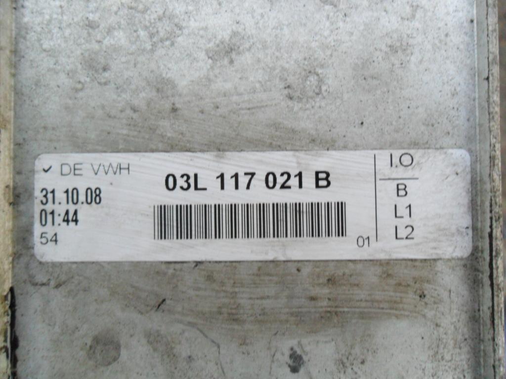 VW AUDI TDI БАЗА МАСЛЯНЫЙ РАДИАТОР 03L117021B