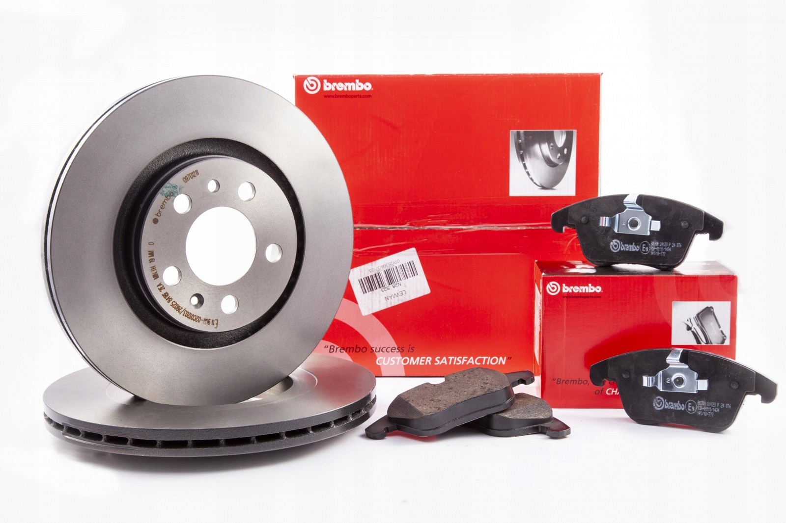

Tarcze Klocki Brembo Przód Volvo V40 II 300mm
