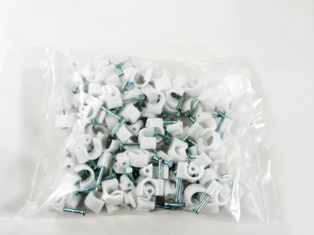 

Uchwyt Uchwyty Do Kabla Kabli Flopy 8mm 100sztuk