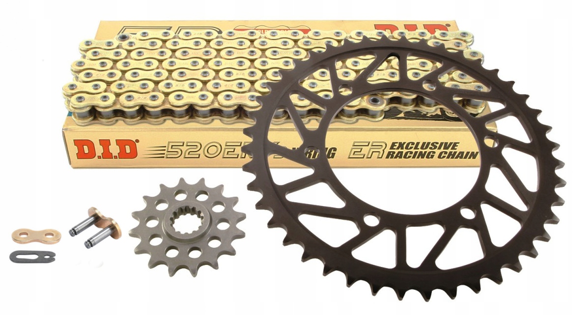 Pohonná sada Honda Cr 250 03-08r Ozubení Řetěz Hyper Zesílený