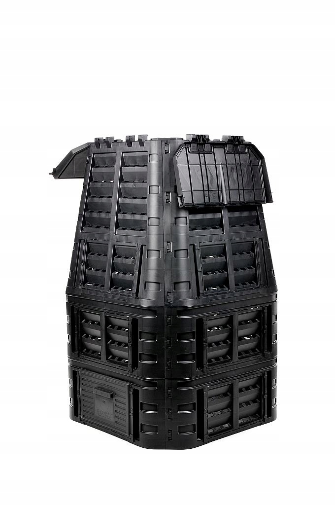 КОМПОСТЕР ECOSMART 1000L BLACK Нова модель Висота 146 см