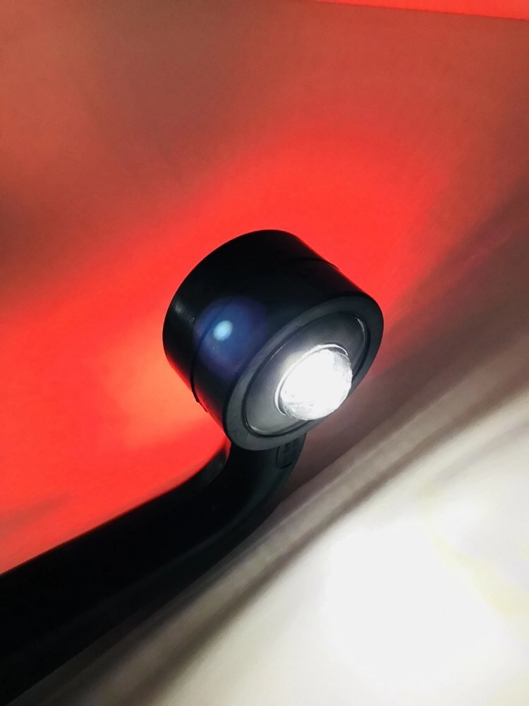 LAMPA OBRYSOWA LED OBRYSÓWKA ROGOWA GUMOWA 12V 24V Źródło światła LED