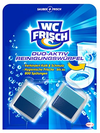 

Wc Frisch Kostki Do Spłuczki Niebieska Woda 2 Szt.