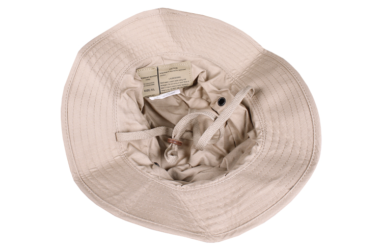 KAPELUSZ WOJSKOWY US ARMY - PIASKOWY KHAKI - XXL Kolor brązowy