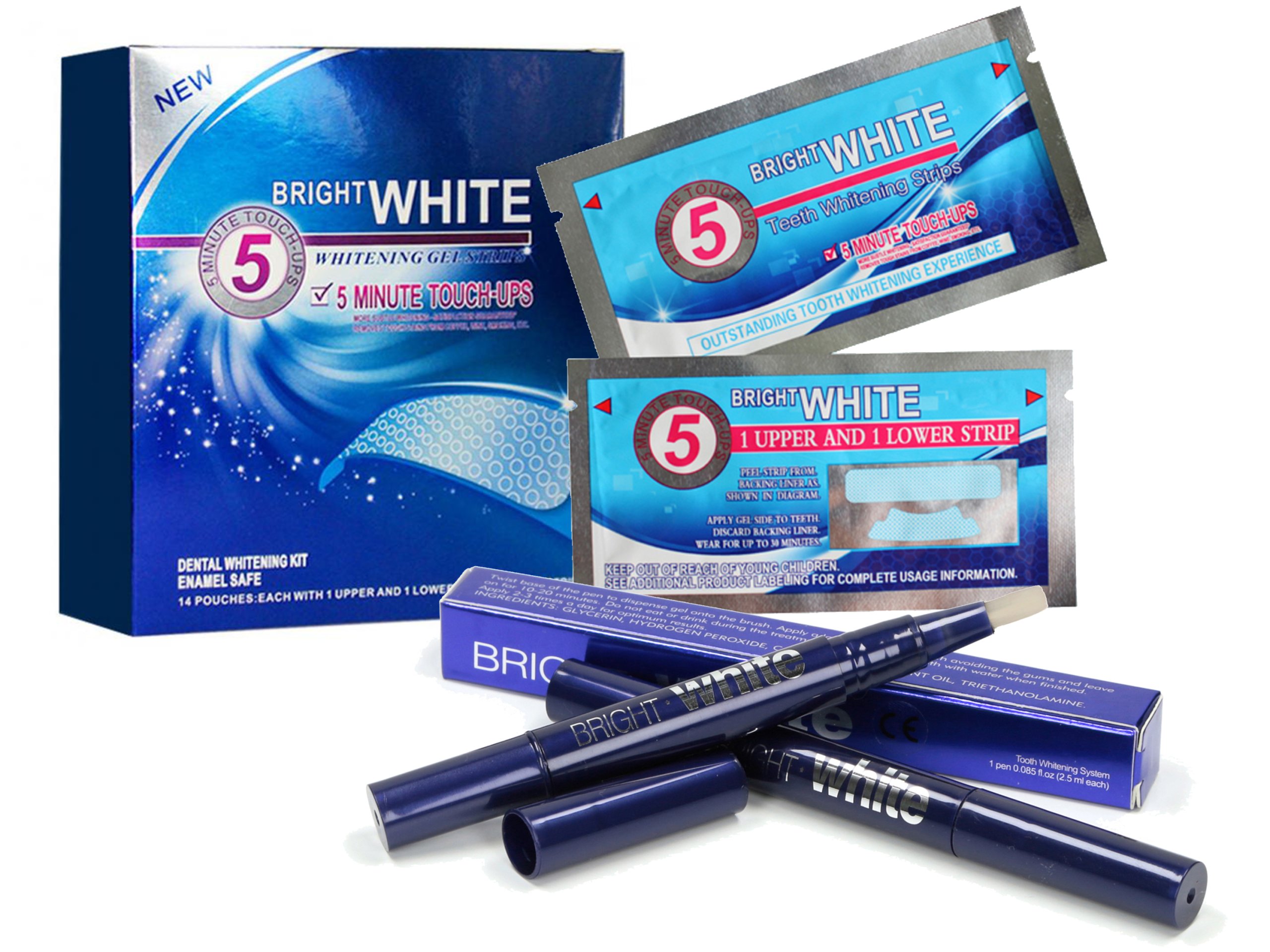 

Paski wybielające Oryginalne Bright White Żel