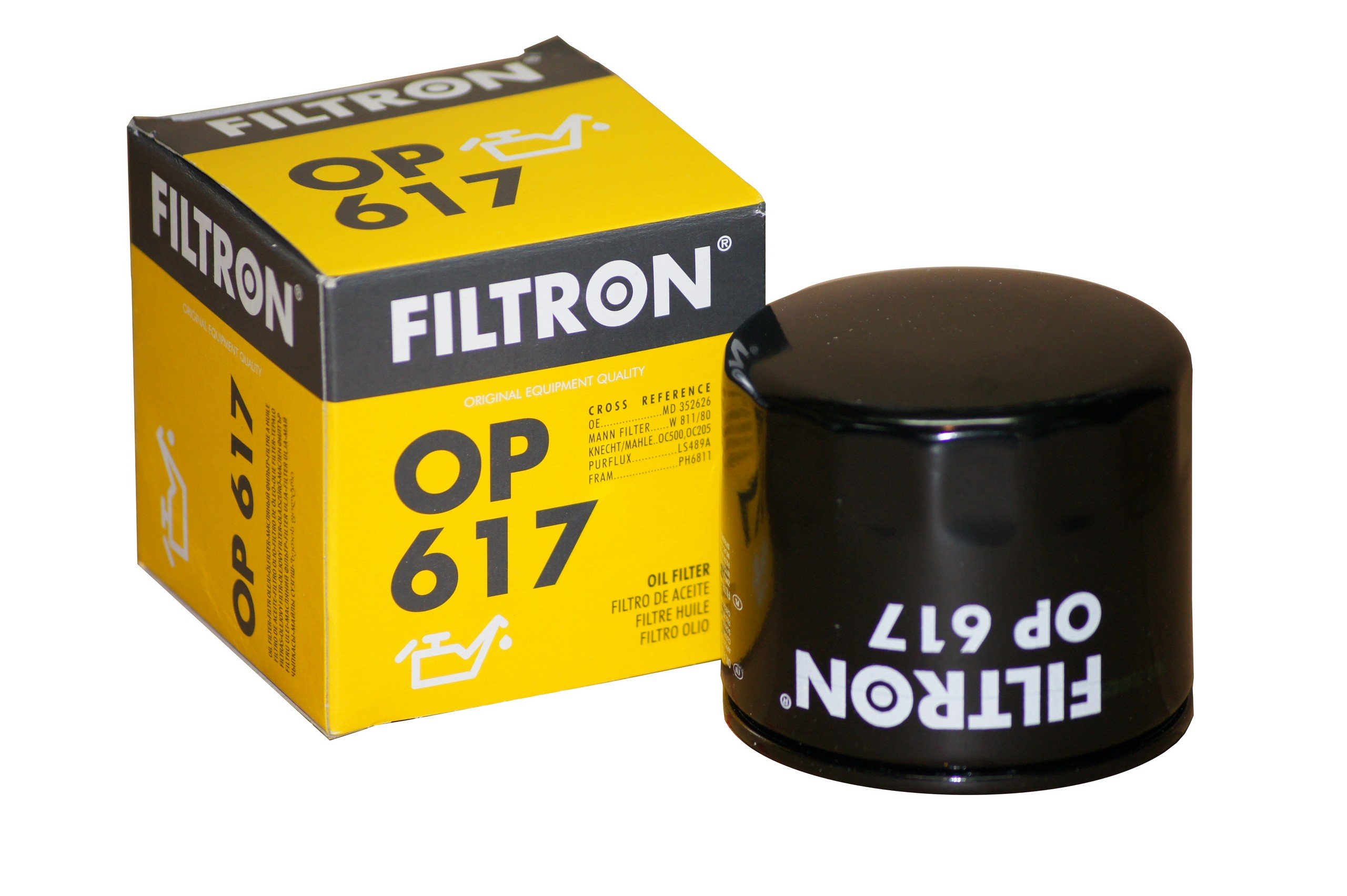 FILTRON filtr oleju OP617 Mazda 6 323 Hyundai Kia