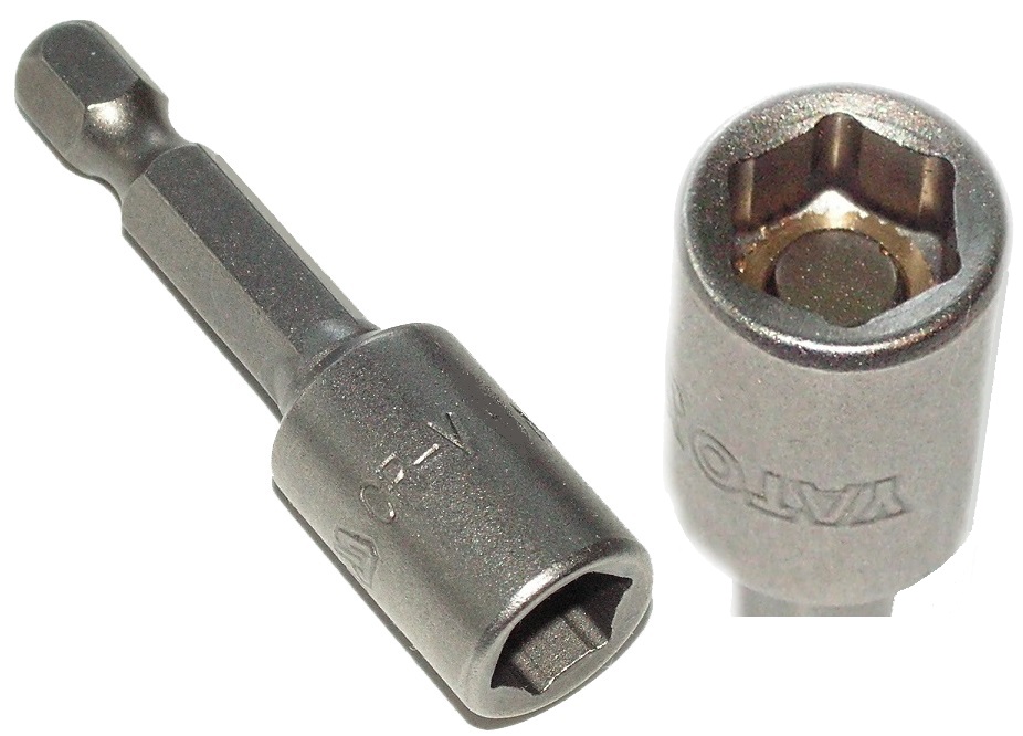 Nasadka magnetyczna wkrętarki 1/4'' 8mm 48mmYato YT-1513 Blister