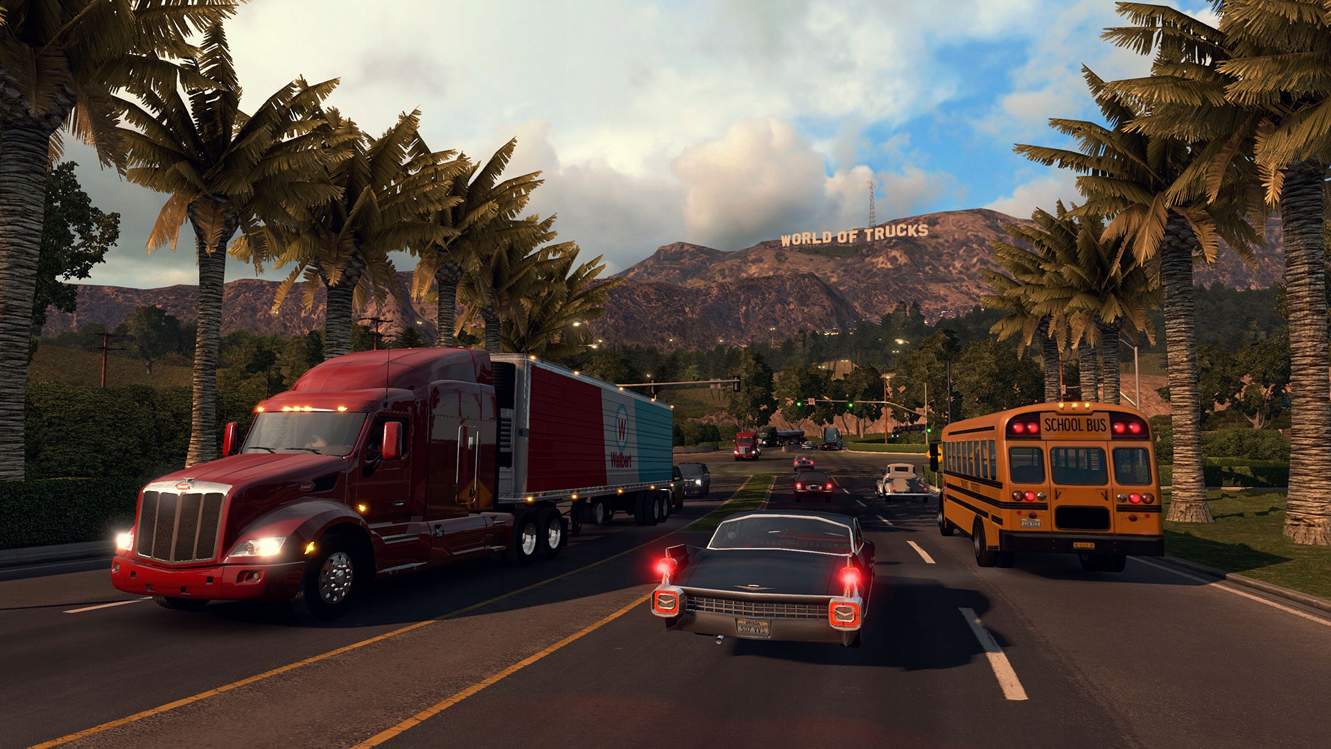American truck simulator картинки