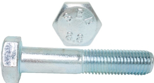 

M10x1,25x60 Śruba kl.8.8 ocynk Din 960 2szt.