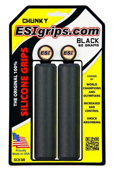 

Esi Grips chwyty Chunky 60g czarne korki