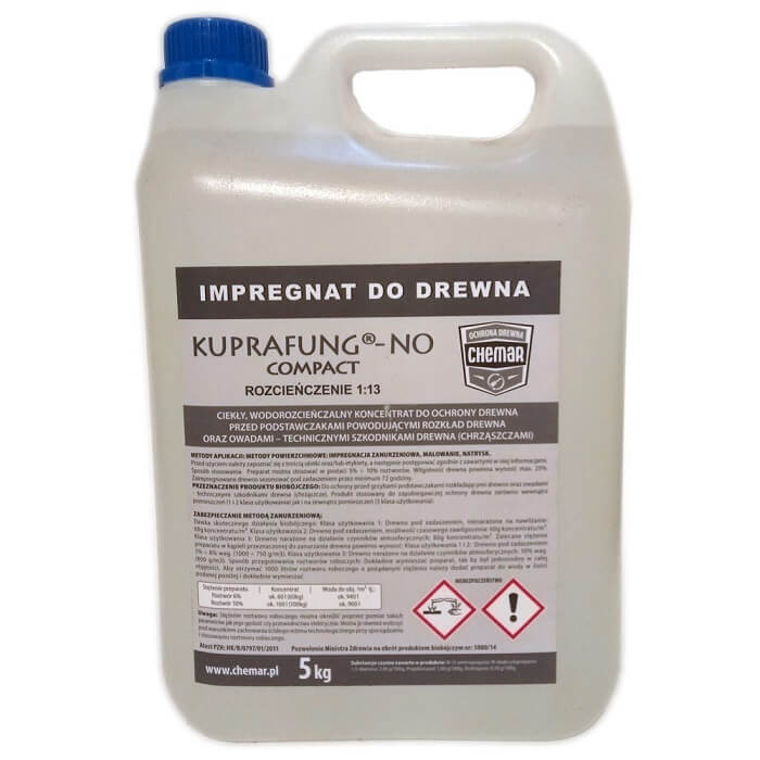 

Impregnat Do Wieźby Dachowej koncentrat 1:13 =130L