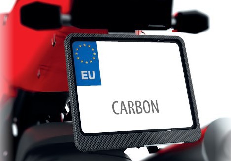 

Ramka pod tablicę rejestracyjną tablicy Carbon