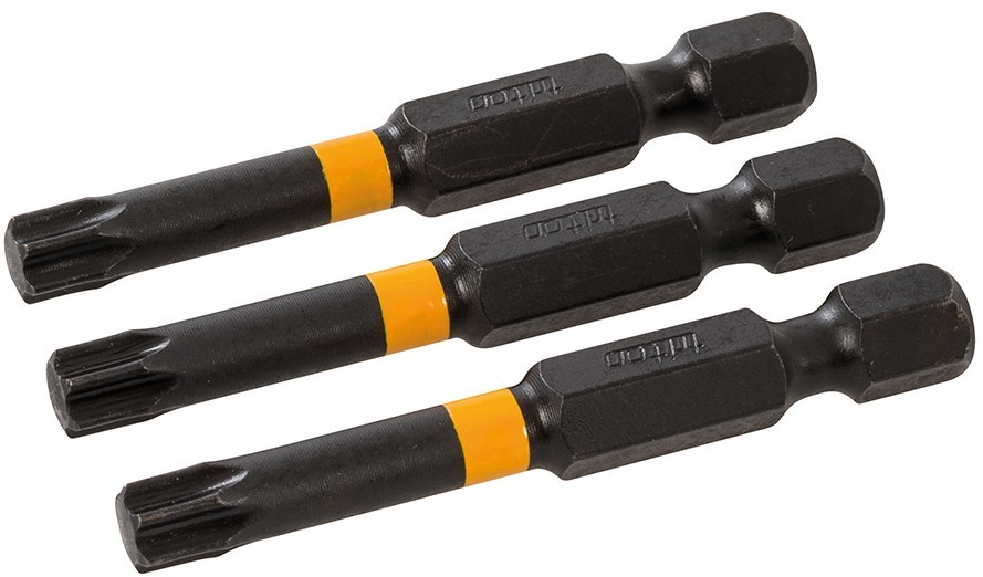 

Bity Bit Udarowy Torx 50MM T30 W Zestawie 3SZT