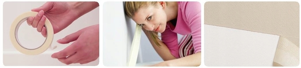 25mm/50y TAŚMA KLEJĄCA MALARSKA PAPIEROWA 1 SZT maskująca Długość 45 m