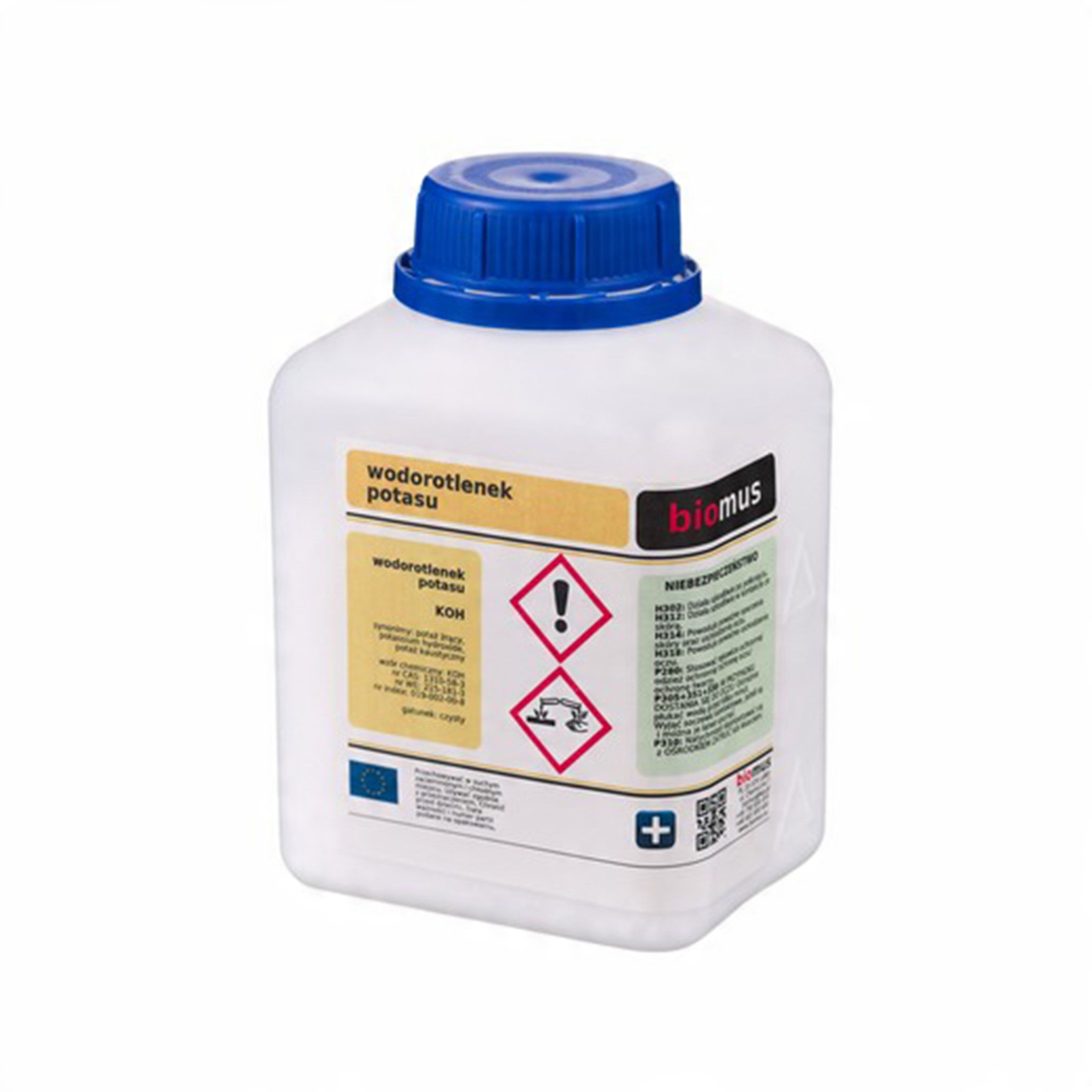 

Biomus Wodorotlenek Potasu Koh czysty 500g