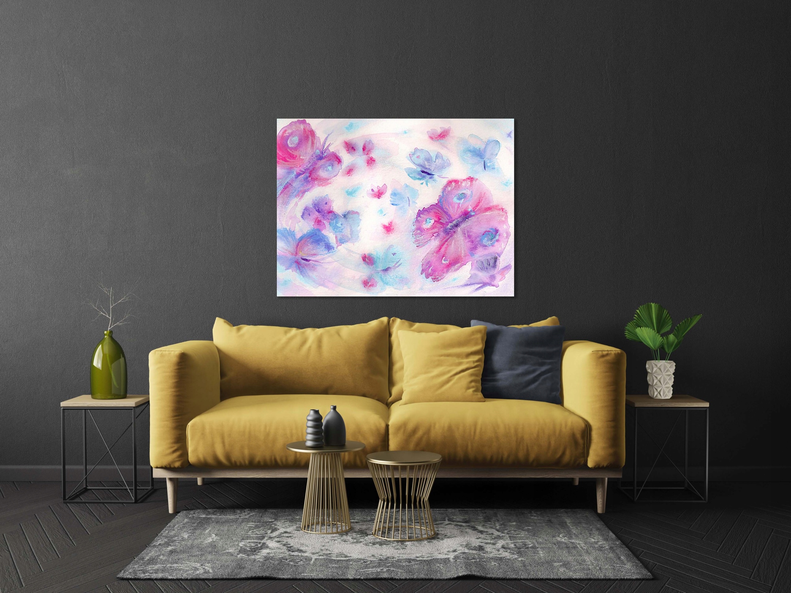 OBRAZ na płótnie ABSTRAKCJA 66170463 120x80 WZORY Marka inna