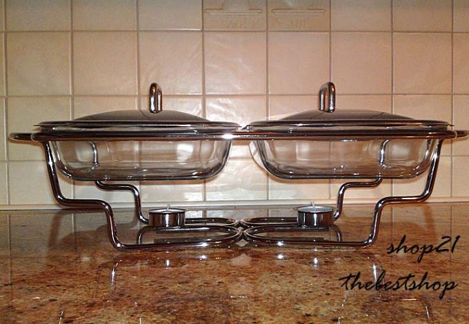 PODGRZEWACZ podwójny 2x1,6L Kh-4094 ELEGANCKI !!! Marka Kinghoff