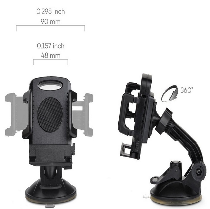 Uniwersalny UCHWYT SAMOCHODOWY TELEFONU do SZYBY Marka Inna