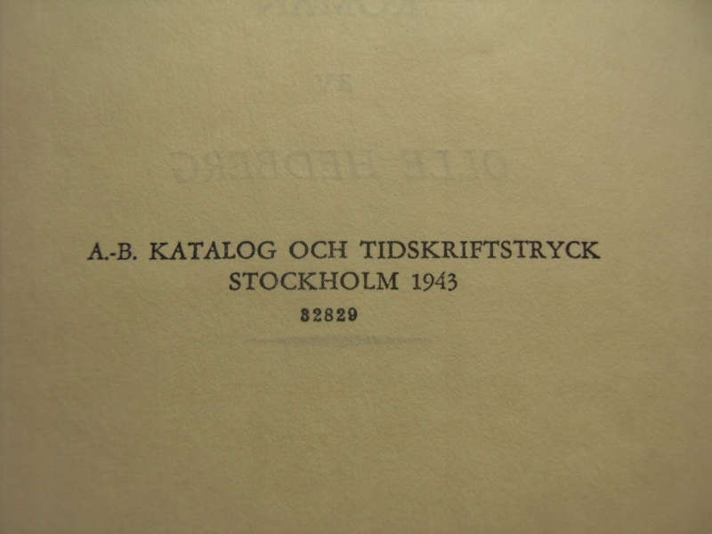 FRIA PA NARRI OLLE HEDBERG POWIEŚĆ SZWECJA 1943 Gatunek literatura