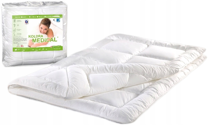 

Kołdra antyalergiczna 200x220 Medical 1650 g biała