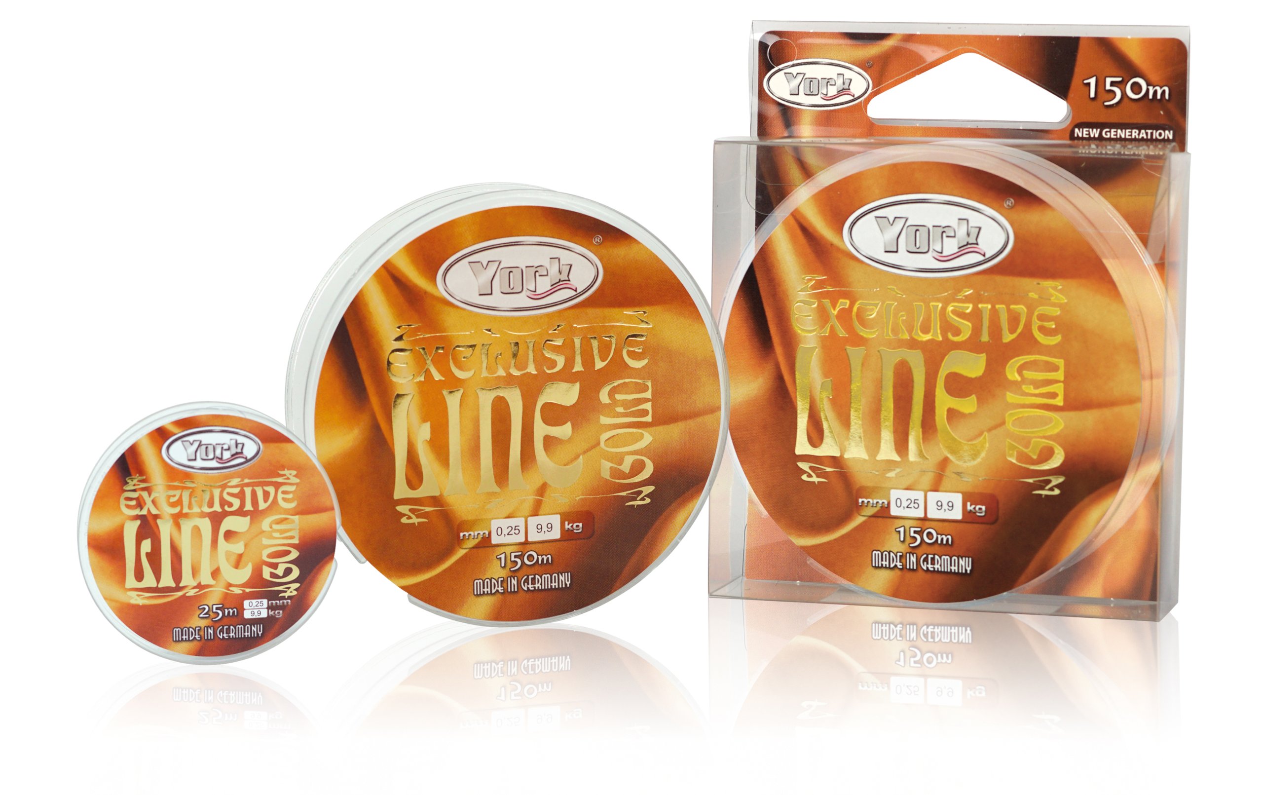 York Exclusive Gold Parametry 0,22mm 25m