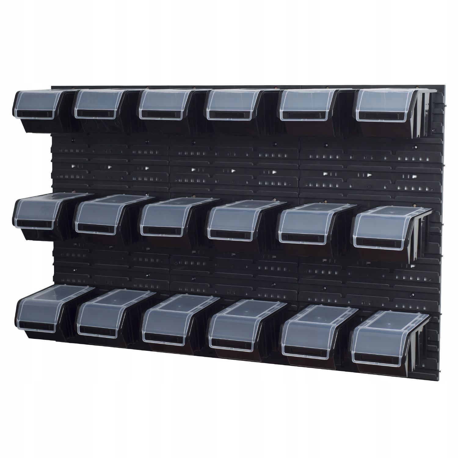 6x Tablica Ścianka Narzędziowa 18 kuwet z klapką