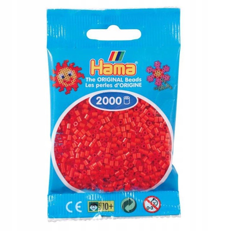

Hama Mini 50105 Koraliki Czerwone 2000 szt.