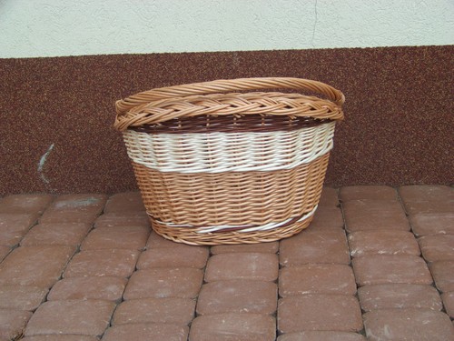 Kosz koszyk wiklinowy rowerowy Kod producenta 0000222000000