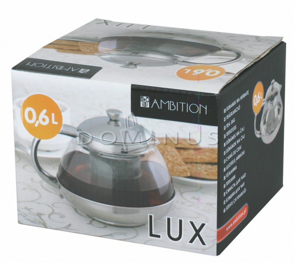 29350 AMBITION DZBANEK ZAPARZACZ ZIÓŁ HERBATY 0,6L EAN (GTIN) 5904134293503