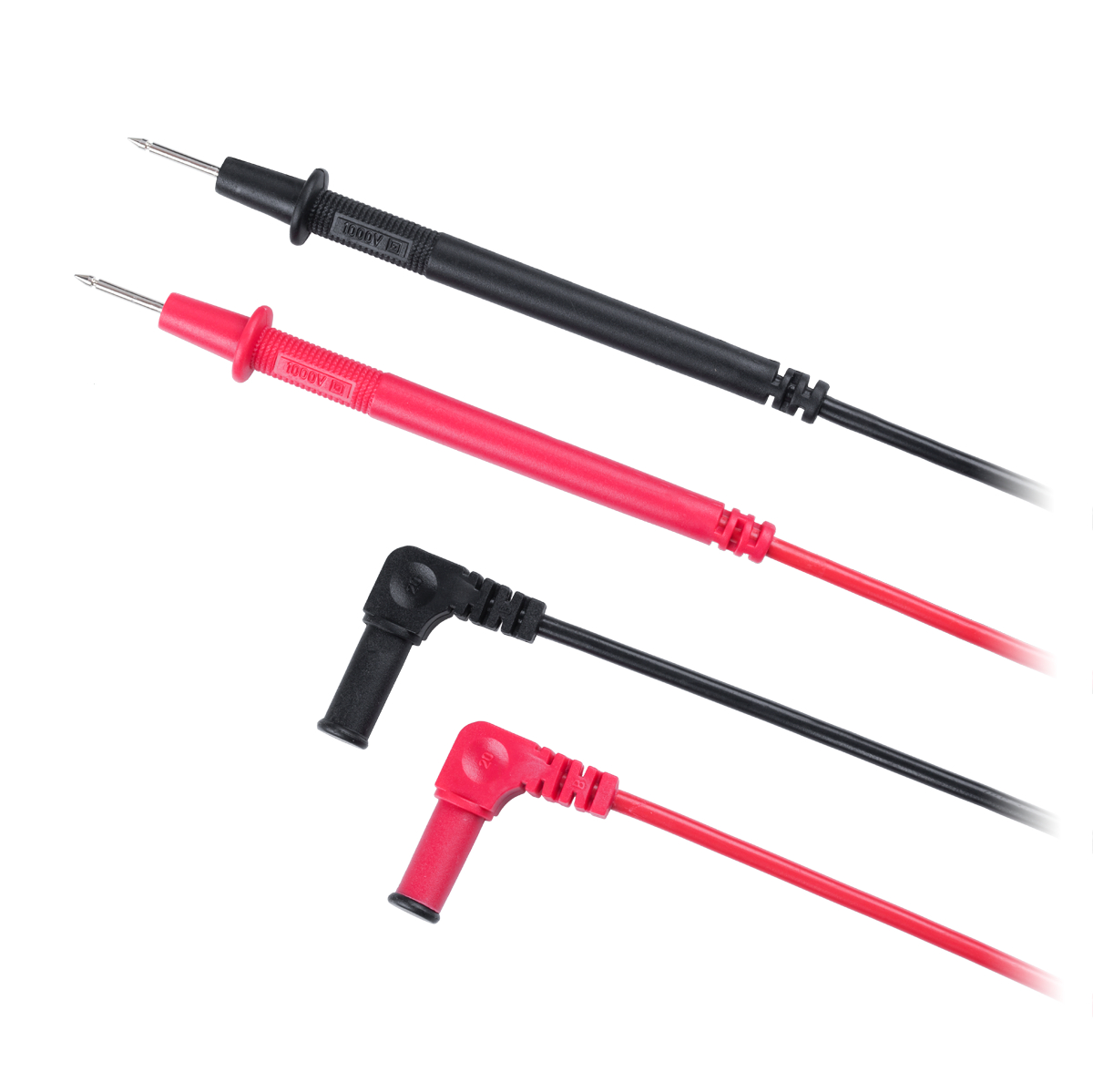 KABLE DO MIERNIKA PRZEWODY CZARNY I CZERWONY Model mie0100b