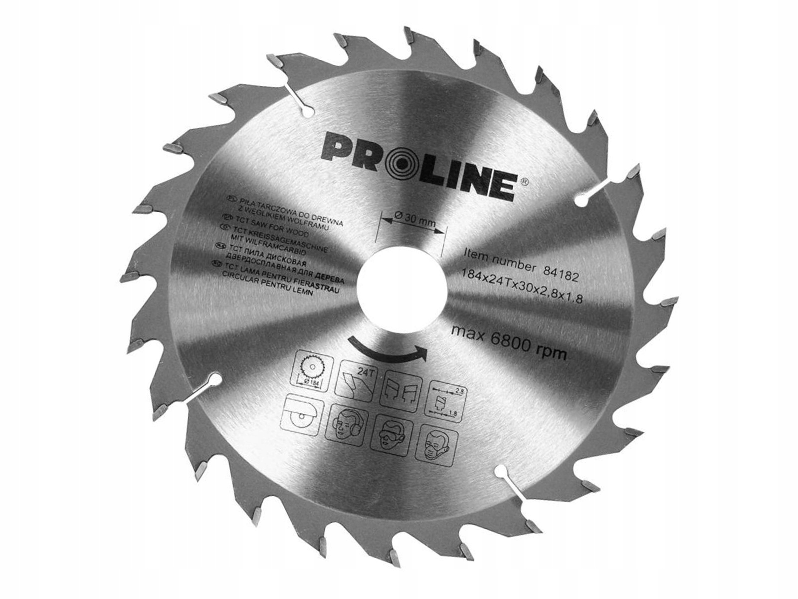 

Proline Piła tarczowa do drewna 300x30 40z