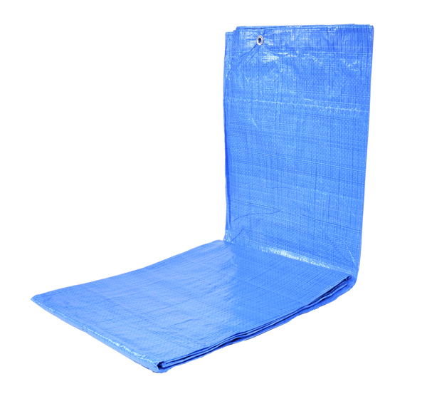 PLANDEKA 8x12m NIEBIESKA MOCNA SUPER JAKOŚĆ 75g Długość 8 m