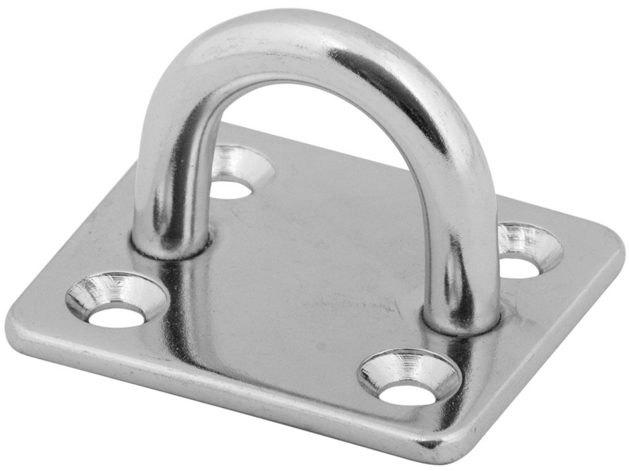 Палубное ухо 6 нержавеющая квадратная 1шт
