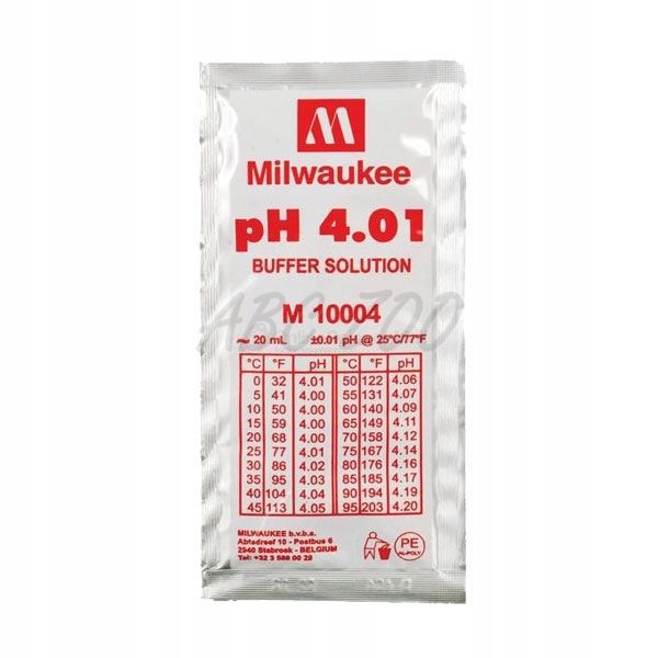 

Fluid kalibracyjny PH.4.01 20ML Milwaukee