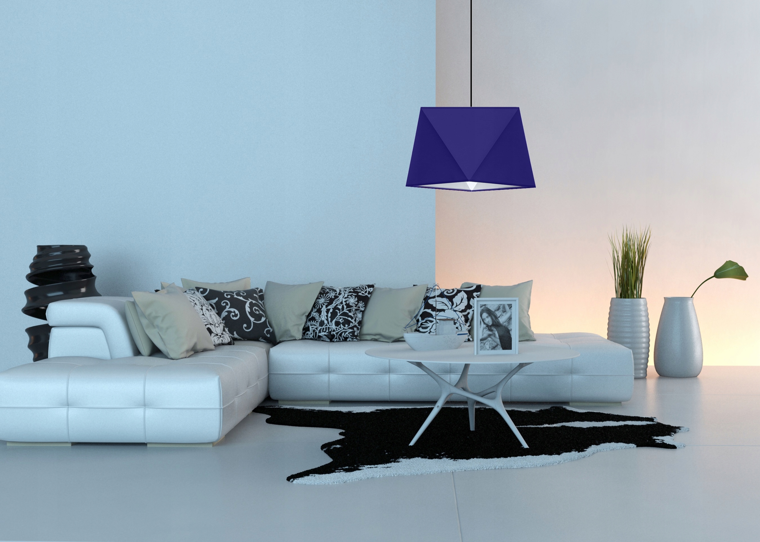 LAMPA SUFITOWA WISZĄCA NA ABAŻUR DIAMENT 24H E27 Marka Tadex