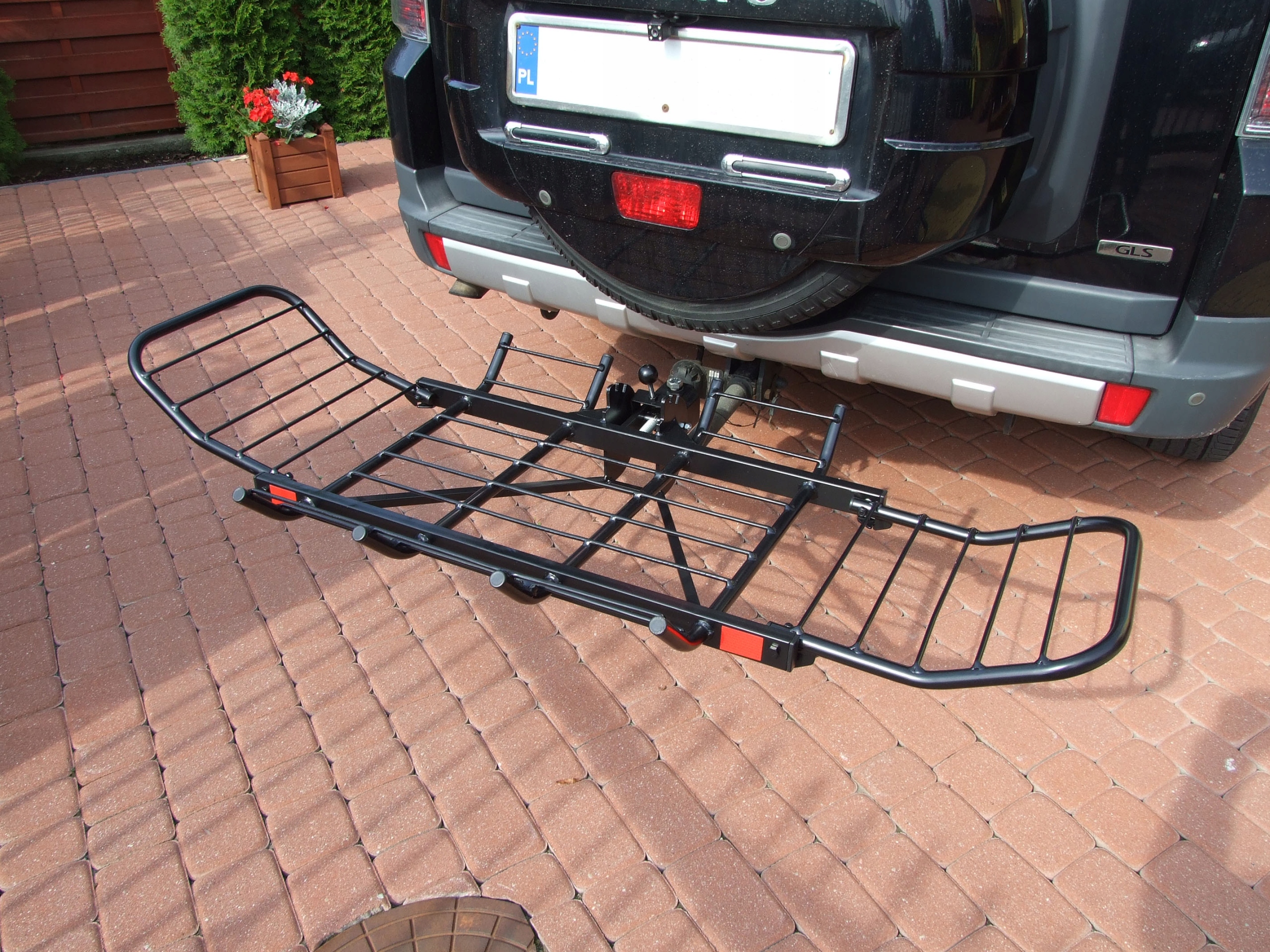 Platforma towarowa bagażnik na hak kosz na zwierzynę udzwig do 150kg!