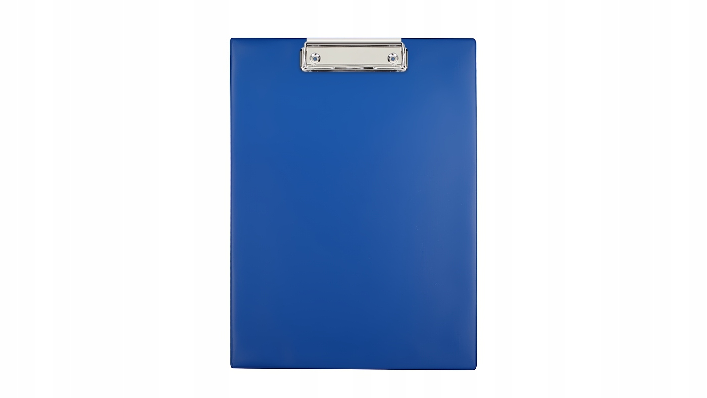 Deska z klipem A4 PVC niebieska Clipboard
