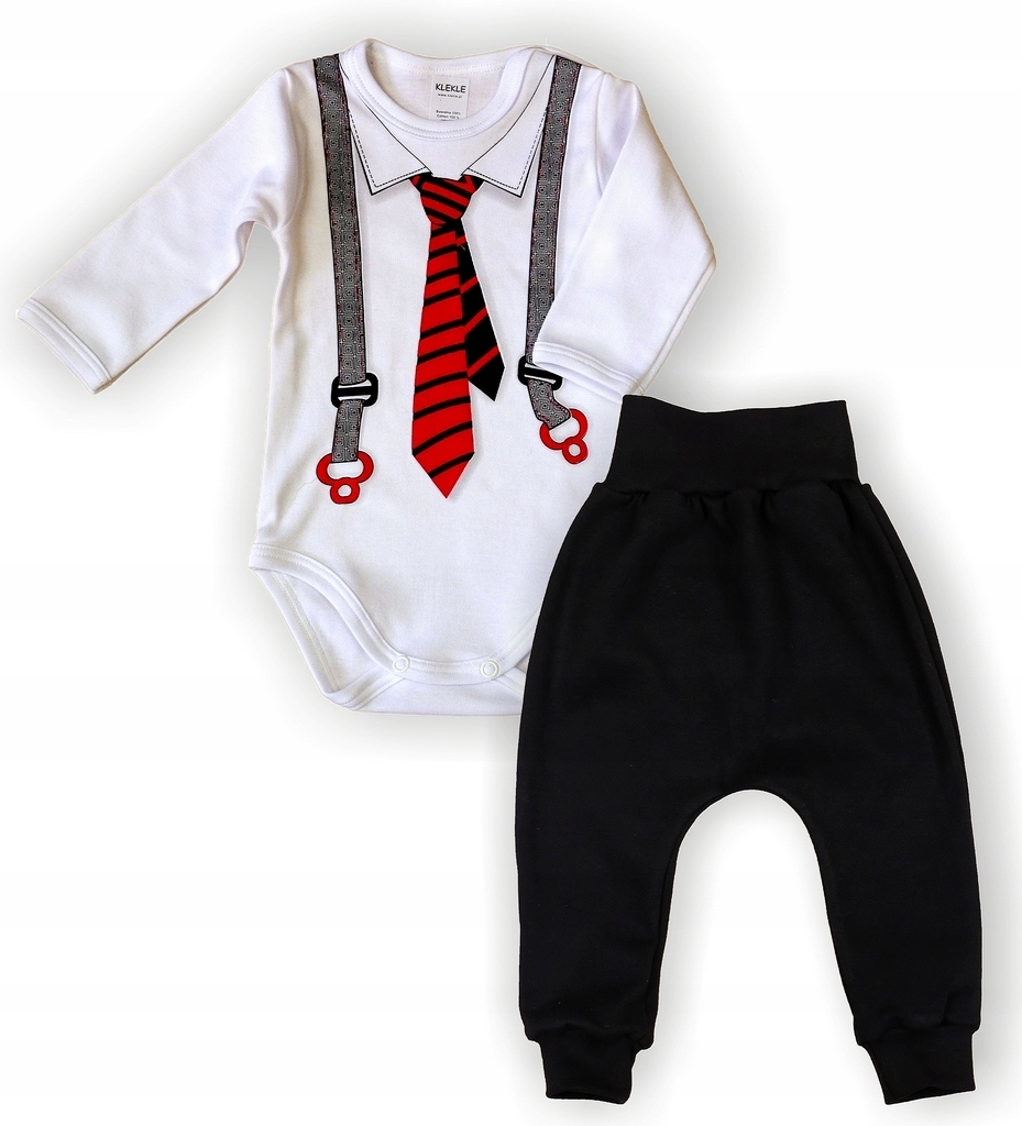 

Komplet Body Napisy+Legginsy Różne 68 Klekle