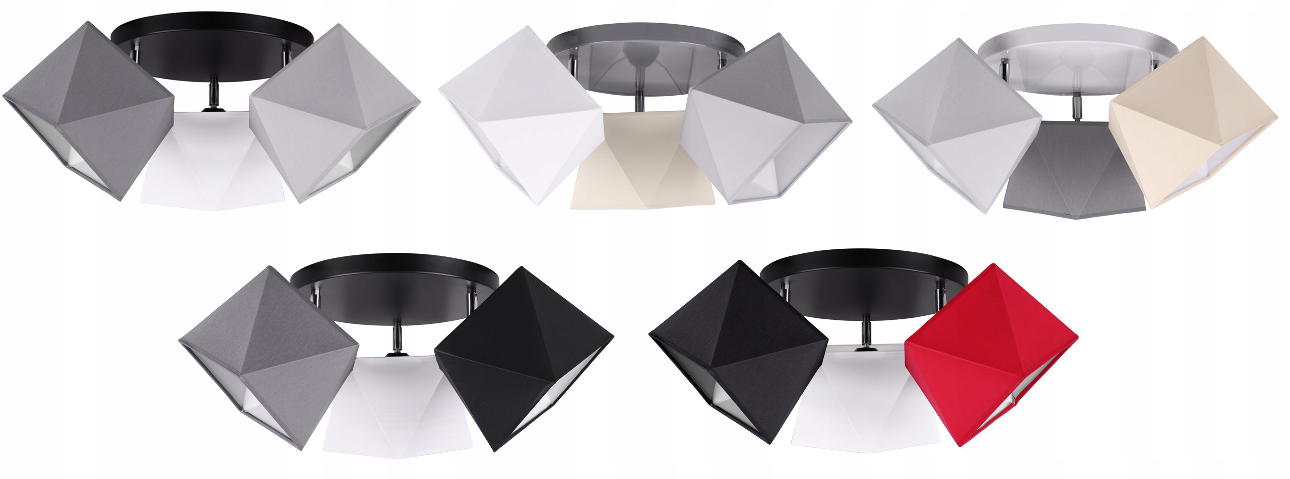 LAMPA WISZĄCA SUFITOWA PLAFON ŻYRANDOL DIAMENT LED Maksymalna moc pojedynczego źródła światła 60 W