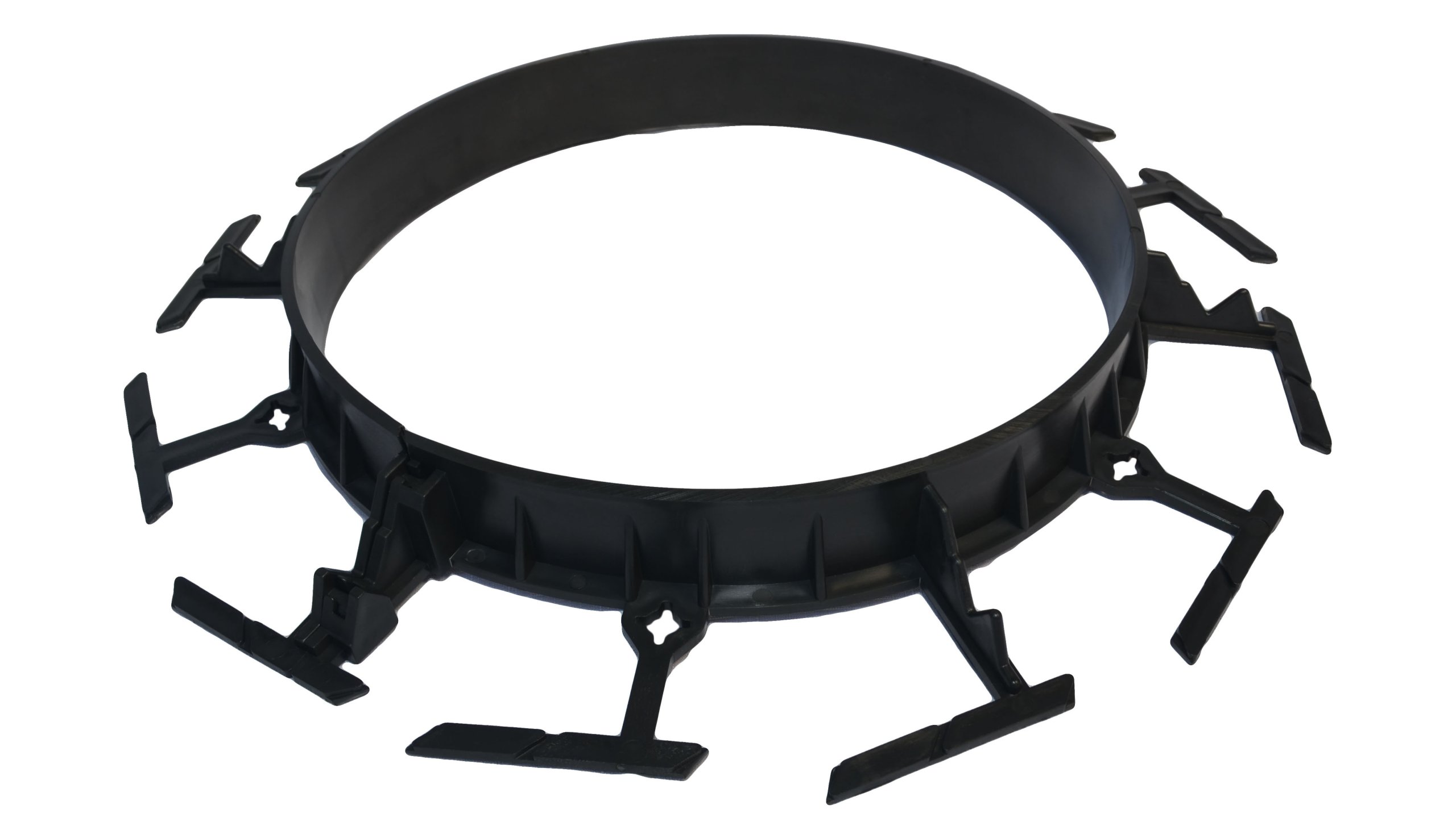 Eko obrzeże trawnikowe h45 bord 36m + 100szt kotew 25cm Materiał tworzywo sztuczne