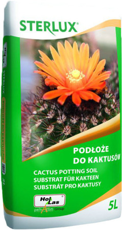 

Podłoże Do Kaktusów 5L Sterlux Do Aloesów I Agawy
