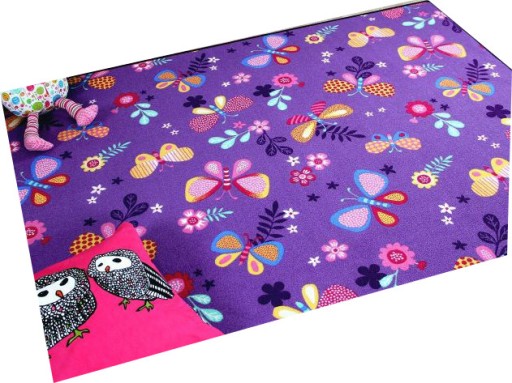 

Dywan dla dzieci motylki maja sweet 100x200 mix ko